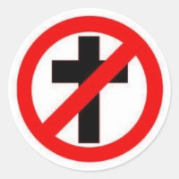 Gran Pegatina anti-religión