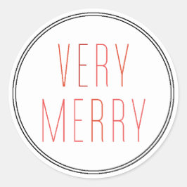 Redonda Gran Pegatina de alegría