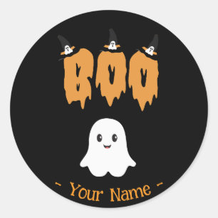 Redonda Gran Pegatina de Halloween