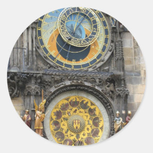 Redonda Guarda del pegatina del tiempo