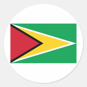 Redonda Guyana Pegatina