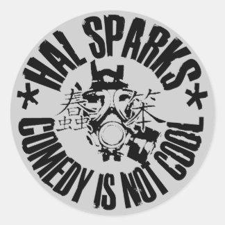 Redonda Hal Sparks Stand up pegatina