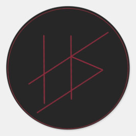 Redonda Hellenic Sorrow Pegatina