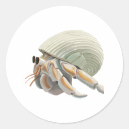 Redonda Hermit Crab Pegatina