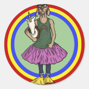 Redonda Hip, pegatina