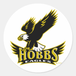 Redonda Hobbs Eagles Pegatina
