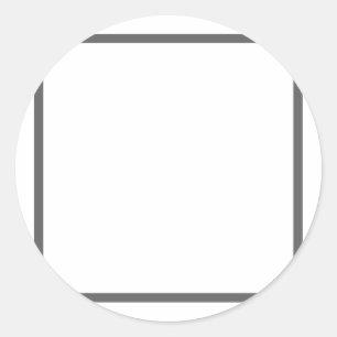 Redonda Hojas de pegatina