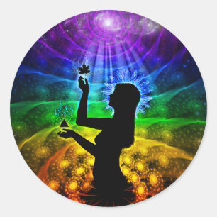 Redonda Iluminación - pegatina