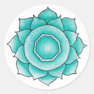 Redonda Indu Chakra Pegatina