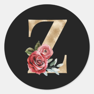 Redonda iniciales de vacaciones de invierno pegatina letra