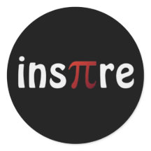 Inspire Pi Day Math Pegatina