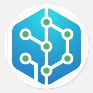 Redonda Integración de Git para Jira Pegatina