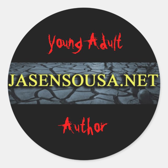 Redonda Jasen Sousa.Net Pegatina de Ronda (Anverso)