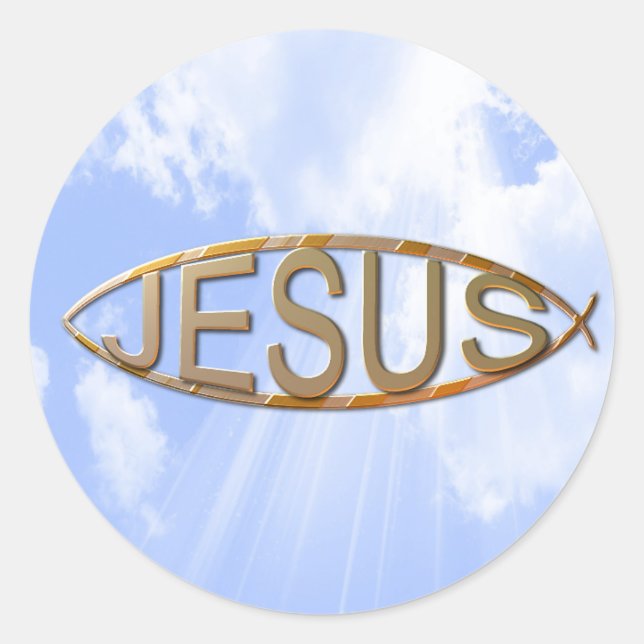 Redonda Jesús Pegatina (Anverso)