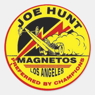 Redonda Joe Hunt Pegatina
