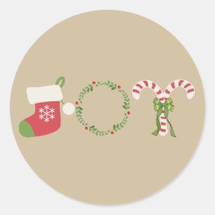 Redonda Joy Pegatina