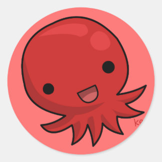 Redonda JR pegatina de Kraken