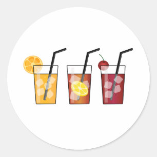 Redonda Juice pegatina
