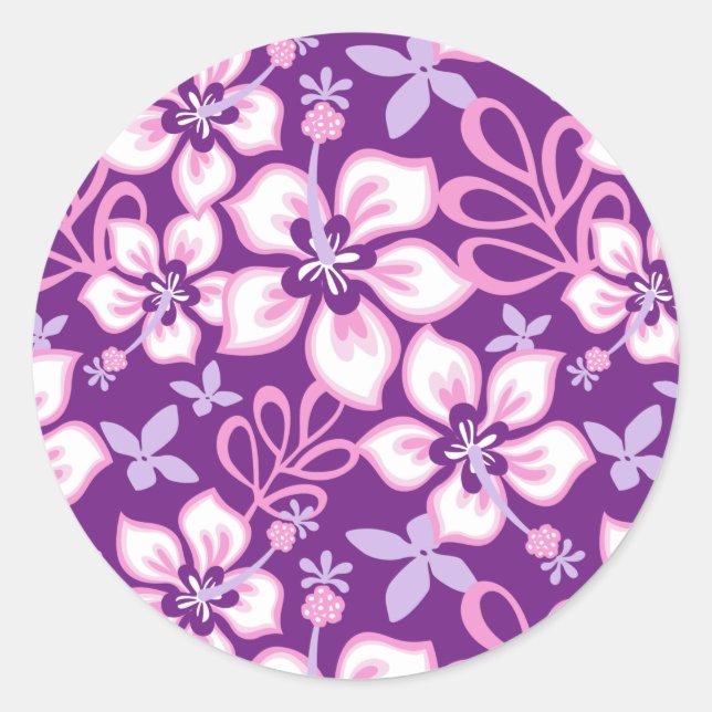 REDONDA JUNGLE SURF (PURPLE COMBO) PEGATINA DE LA RONDA CL (Anverso)