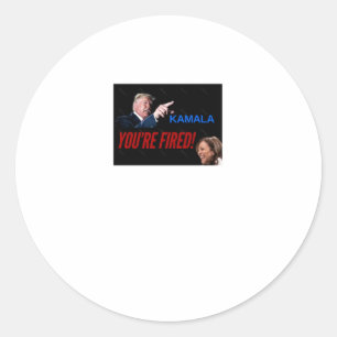 Redonda Kamala, ¡estás despedido! Pegatina
