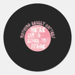 Redonda Kelsea Ballerini Nothing Really S Design Pegatina