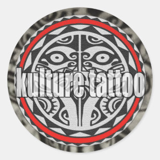 Redonda Kulture Tattoo pegatina