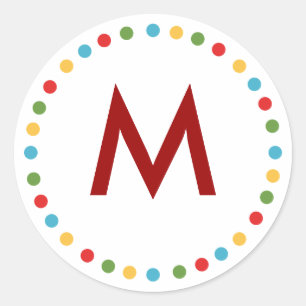 Redonda La casa de la despedida embroma al pegatina