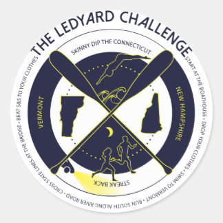 Redonda Ledyard Challenge Pegatina