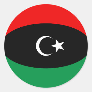 Redonda Libia: Pegatina de la bandera azul