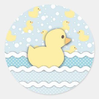 Redonda Lil' Duckling Pegatina 2