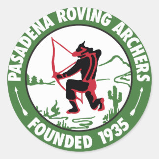 Redonda Logotipo PRA - Pegatina