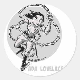 Redonda Lovelace Pegatina