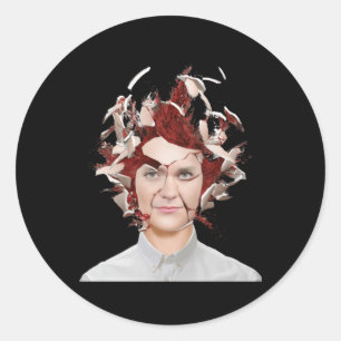 Redonda Lucha contra el Pegatina de odio de Nick Fuentes