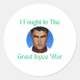 Redonda Luché en el Pegatina de guerra de Jayce