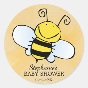 Redonda Mamá se va a convertir en Pegatina de Baby Shower