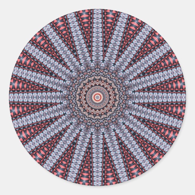 Redonda Mandala de la realización • Pegatina (Anverso)