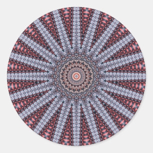 Redonda Mandala de la realización • Pegatina