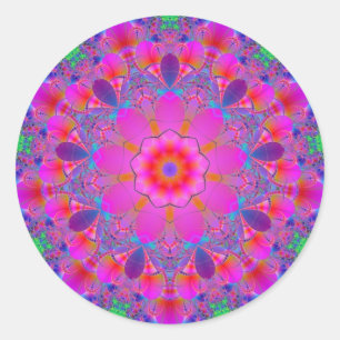 Redonda Mandala Pegatina
