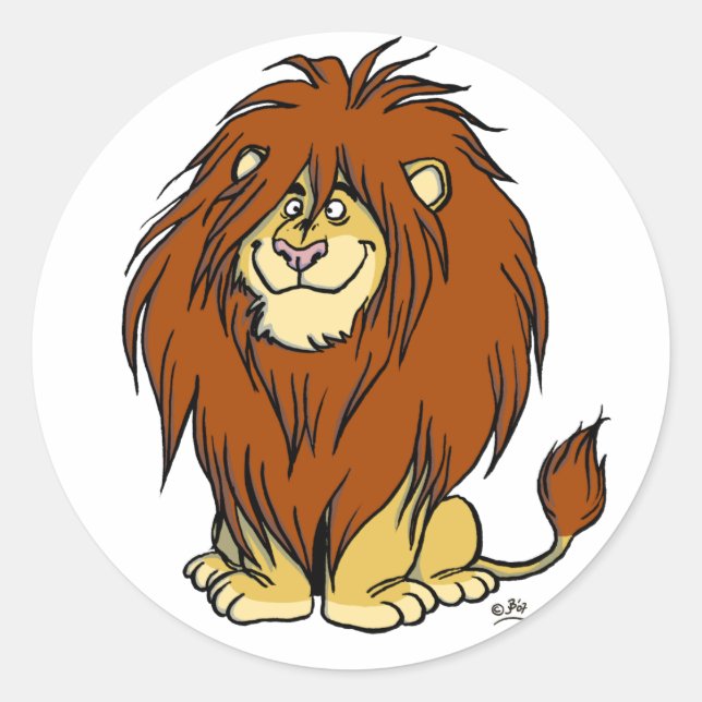 Redonda Mane Attraction pegatina (Anverso)