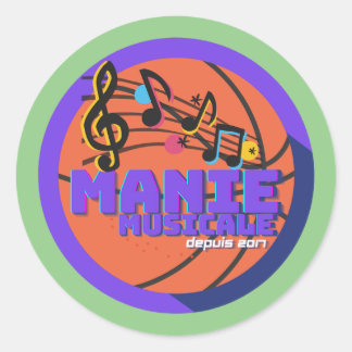 Redonda Manie Musicale pegatina