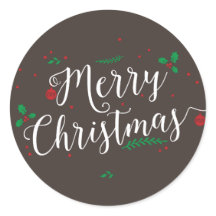 Merry Mistletoin en Pegatina de vacaciones de Navi