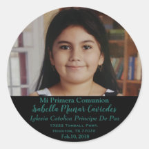 Mi Pegatina de la Primera Comunión