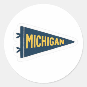 Redonda michigan! Pegatina