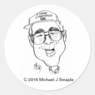 Redonda Mikey Rd Pegatina