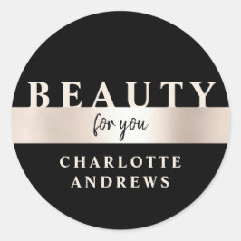 Redonda Moderno Salón Rosegold Pegatina Redondo Clásico