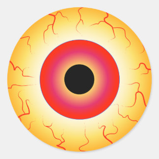 Redonda Monster Eye Pegatina