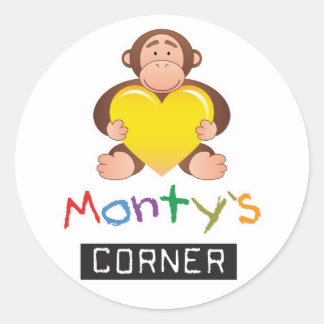 Redonda Monty Pegatina