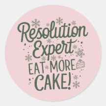 Navidad | Pegatina de Año Nuevo