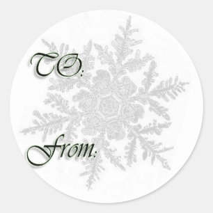 Redonda Navidades De Pegatina A