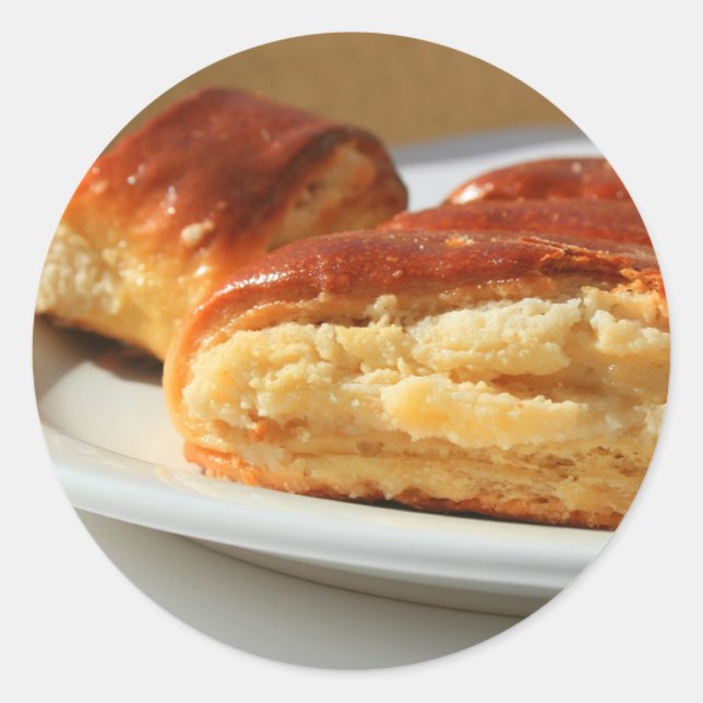 Redonda Nazook Pastry Pegatina (Anverso)